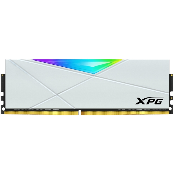 XPG SPECTRIX D50 WHITE DDR4-3200MHz U-DIMM 16GB RGB SINGLE COLOR BOX AX4U320016G16A-SW50