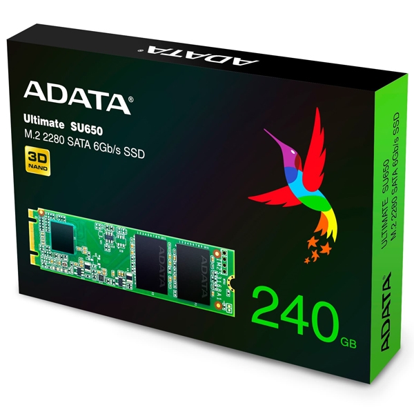 Ultimate SU650 M.2 2280 SSD 240GB ǎ 550MB/s /  500MB/s 3Nۏ ASU650NS38-240GT-C