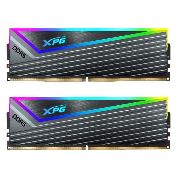 XPG CASTER RGB GRAY DDR5-6400MHz U-DIMM 32GB×2 RGB DUAL COLOR BOX AX5U6400C3232G-DCCARGY