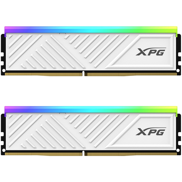 XPG SPECTRIX D35G WHITE DDR4-3200MHz U-DIMM 32GB×2 RGB DUAL TRAY AX4U320032G16A-DTWHD35G