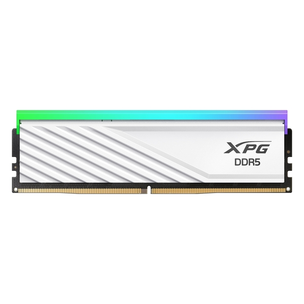 XPG LANCER BLADE RGB White DDR5-6400MHz U-DIMM 16GB×1 32-39-39 SINGLE TRAY AX5U6400C3216G-SLABRWH