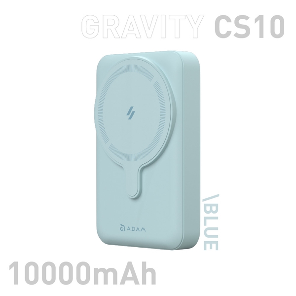 GRAVITY CS10 MagSafeΉCX[d 10000mAh X^h@\t oCobe[ u[ APBADGVCS10BL