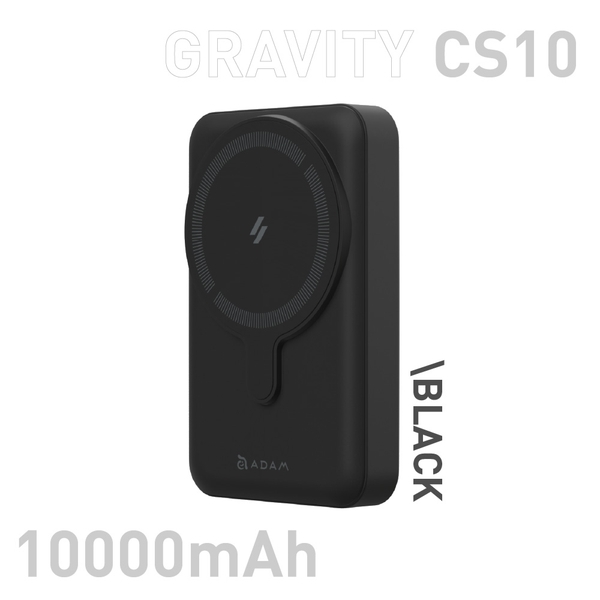 GRAVITY CS10 MagSafeΉCX[d 10000mAh X^h@\t oCobe[ ubN APBADGVCS10BK