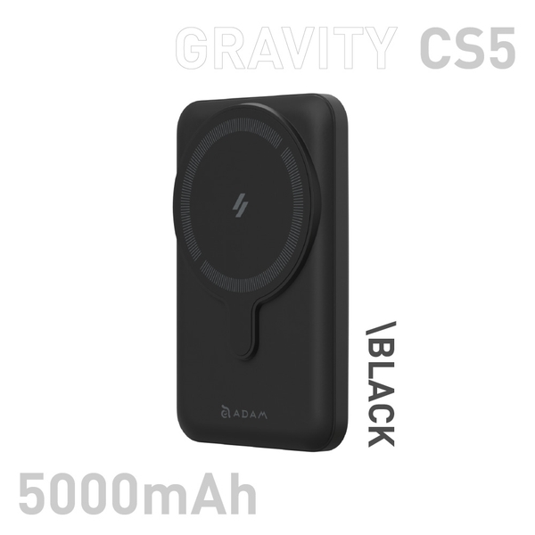 GRAVITY CS5 MagSafeΉCX[d 5000mAh X^h@\t oCobe[ ubN APBADGVCS5BK