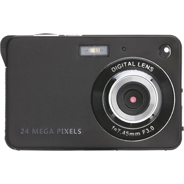 ASAGAO Digital Camera (Black) 𑜓xfW^J/2.7C`tj^ ő5600x4200(24M)rNZ掿Be 8{fW^Y[ ASCD2-B