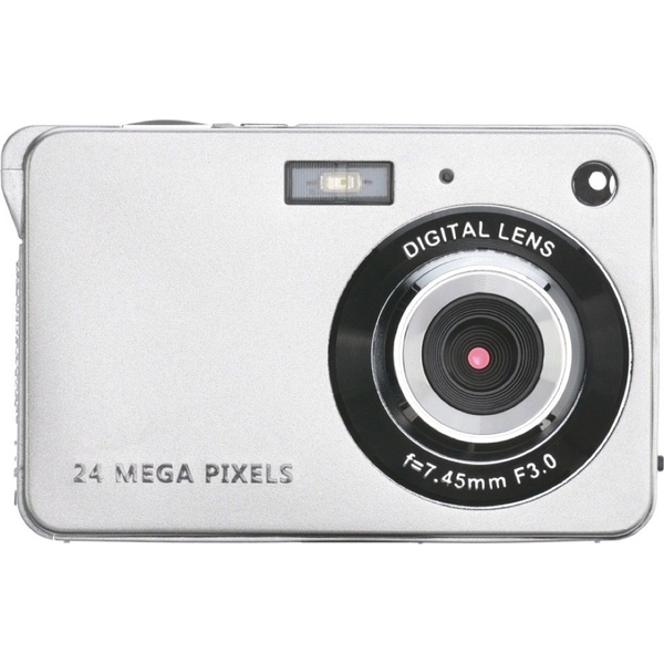 ASAGAO Digital Camera (Silver) 𑜓xfW^J/2.7C`tj^ ő5600x4200(24M)rNZ掿Be 8{fW^Y[ ASCD2-S