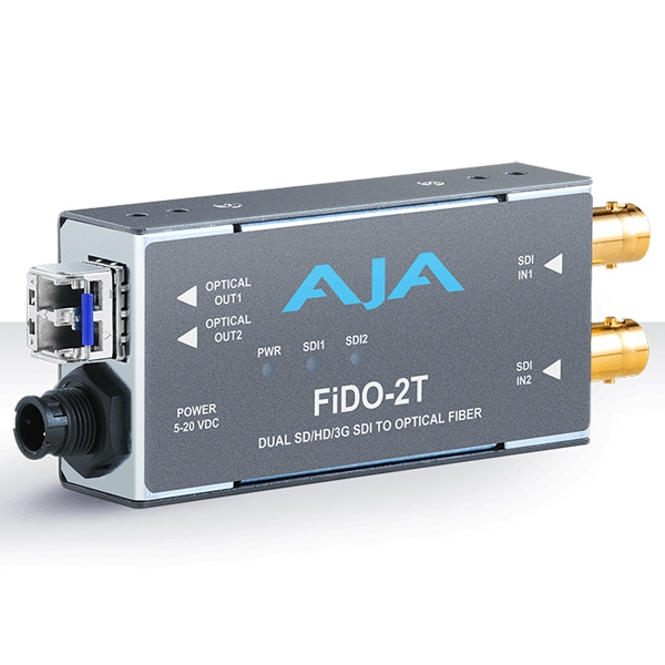 AJARo[^[ Dual SDI to Fibreϊ FiDO-2T