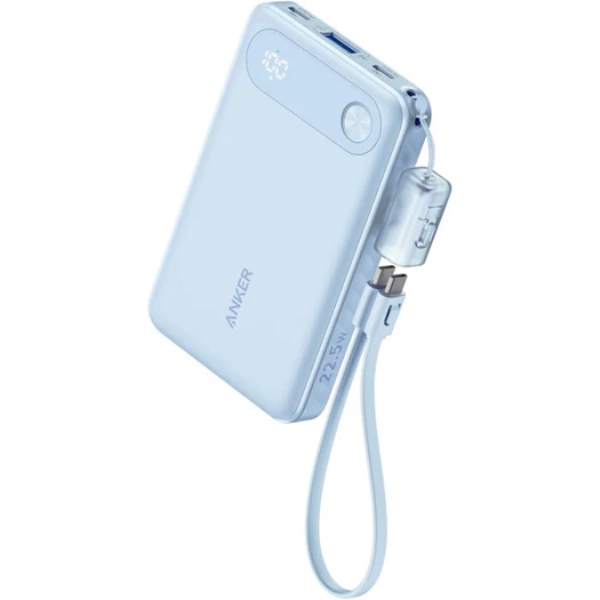 Anker Power Bank (10000mAh 22.5W) (ブルー) A1257031