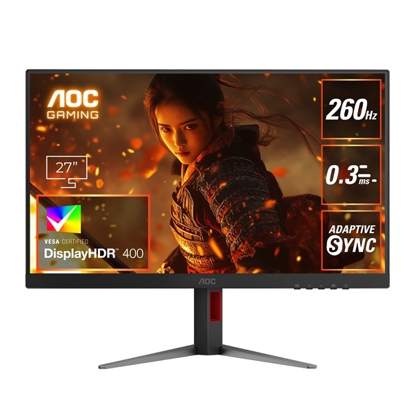 AOC ゲーミング液晶ディスプレイ 27型/2560×1440/HDMI