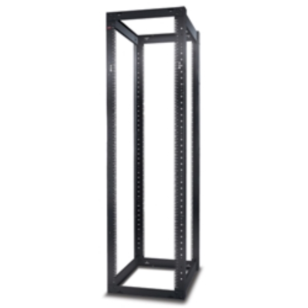 NetShelter 4 Post Open Frame Rack 44U Square Holes AR203A