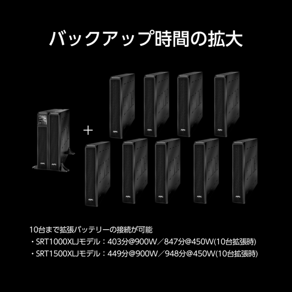 シュナイダーエレクトリック APC Smart-UPS SRT 1500VA 100V