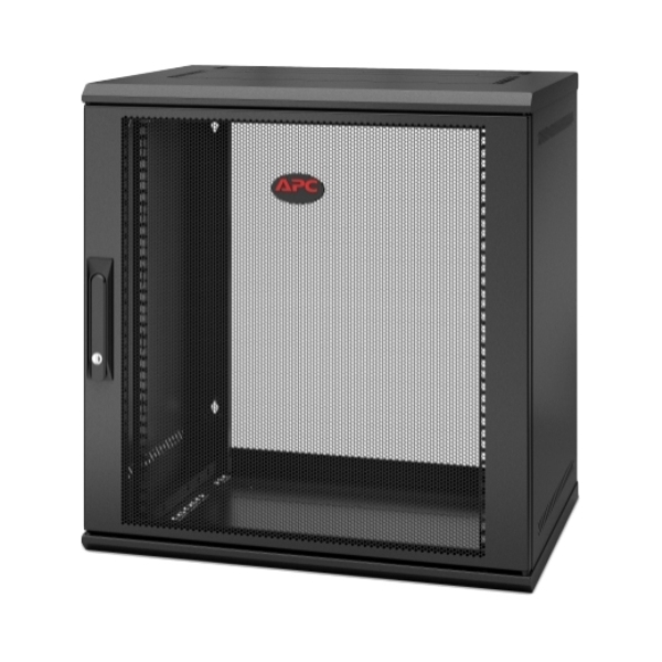 NetShelter WX 12U Single Hinged Wall-mount Enclosure 400mm Deep AR112SH4