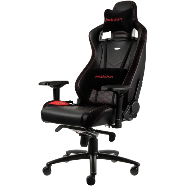 noblechairs EPIC Q[~O`FA ItBX`FA m[u`FA[Y GsbN bh NBL-PU-RED-003