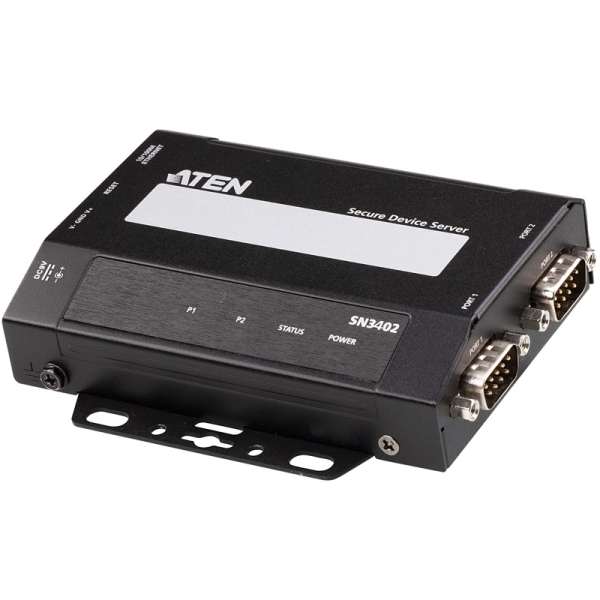 2-Port RS-232/422/485 セキュアデバイスサーバー SN3402
