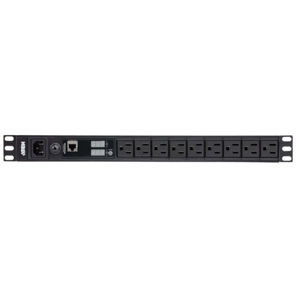 ラック用電源タップ(1U/100V/15A/NEMAタイプ 9ポート/計測機能対応) PE1109A