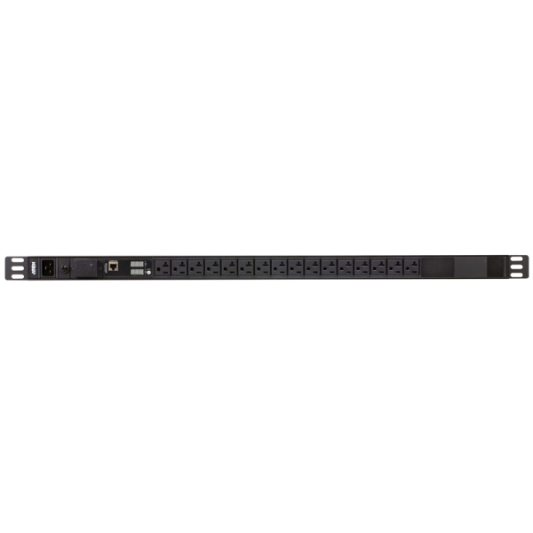 ラック用電源タップ(0U/100V/20A/NEMAタイプ 16ポート/サージ保護回路/計測機能対応) PE1216SA