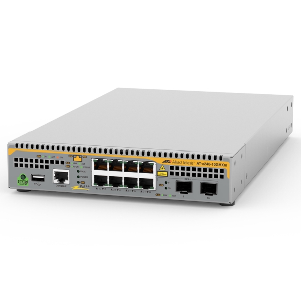 AT-x240-10GHXm-N5 アカデミック PoEスイッチ 4913RN5