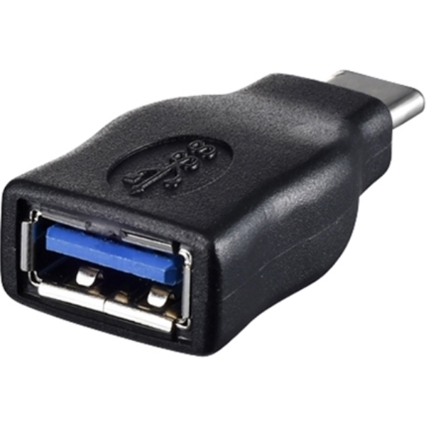 USB3.1 Gen1変換アダプター(Aメス to C) ブラック BSUAMC311ADBK