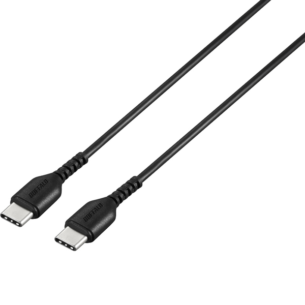 USB2.0ケーブル(Type-C to Type-C) 1.5m ブラック BSMPCCC115BK