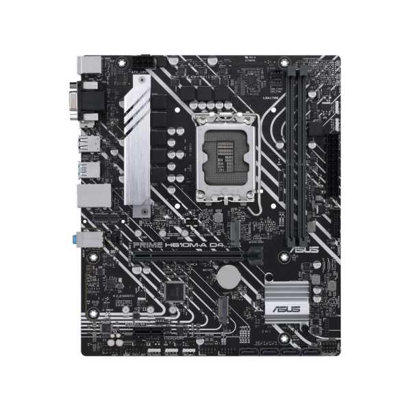 ASUS TeK Intel H610チップセット搭載 LGA1700 mATXマザーボード ASUS TeK Intel H610チップセット搭載 LGA1700 mATXマザーボード