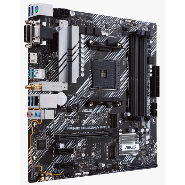 AMD B550`bvZbg AM4 microATX}U[{[h PRIME/B550M-A/WIFI/2