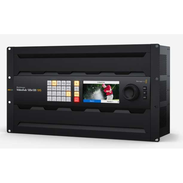 Blackmagic Videohub 120x120 12G VHUBSMAS12G120120 9338716-008739