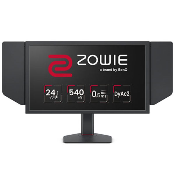 ZOWIE Q[~OtfBXvC 24.1^/1920×1080/HDMI x3ADisplayPort x1/_[NO[/Xs[J[/0.5ms/540Hz/DyAc2/Black eQualizer/Epx/S.Switch XL2586X