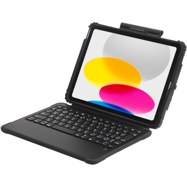 ブルー iPad A16/第10世代専用キーボード付ケース KBC-IP10BL01 - NTT