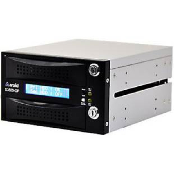 2bays SATA to SATA LCDt^~[jbg vXeBbNgC  ARAID3500GP-A/P-B