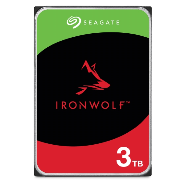 IronWolf 3.5yf[^3Ntz 3TB HDD(CMR)[J[3Nۏ 256MB 5400rpm 24ԉғ PCANASp RVZT[t ST3000VN006