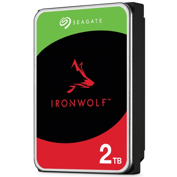 IronWolf 3.5yf[^3Ntz 2TB HDD(CMR)[J[3Nۏ 256MB 5400rpm 24ԉғ PCANASp RVZT[t ST2000VN003