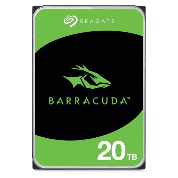 Seagate BarraCuda 3.5 20TB HDD [J[2Nۏ SATA 6.0Gb/s 512MB 7200rpm  CMR ST20000DM001
