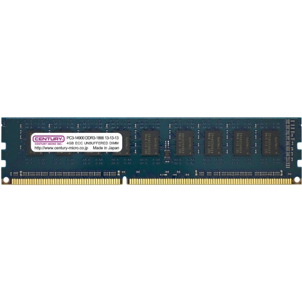 T[o[/WSp PC3-12800/DDR3-1600 4GB 240pin unbuffered DIMM ECCt { CD4G-D3UE1600