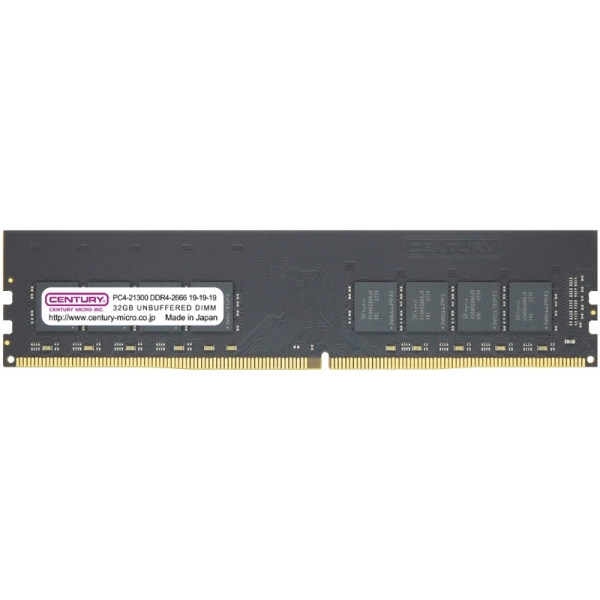 fXNgbvp PC4-21300/DDR4-2666 288pin Unbuffered_Non-ECC_DIMM 2Rank 1.2v 32GB { CB32G-D4U2666