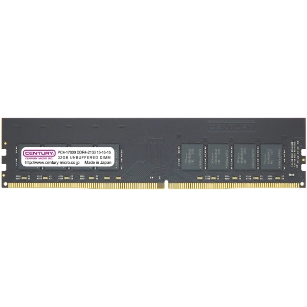 fXNgbvp PC4-17000/DDR4-2133 288pin Unbuffered_Non-ECC_DIMM 2Rank 1.2v 32GB { CB32G-D4U2133