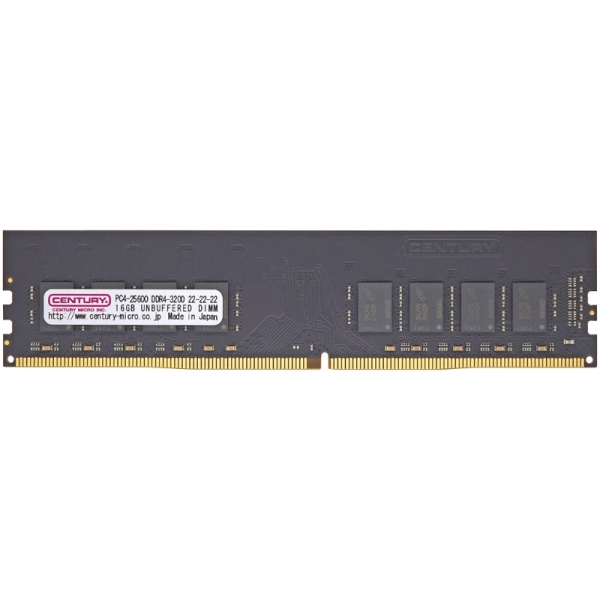 fXNgbvp PC4-25600/DDR4-3200 288pin Unbuffered_Non-ECC_DIMM 2Rank 1.2v 16GB { CB16G-D4U3200