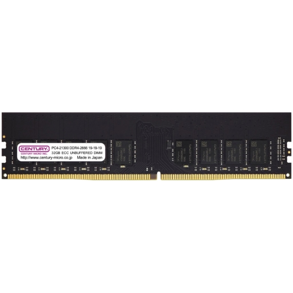 T[o[/[NXe[Vp PC4-21300/DDR4-2666 32GB 288-pin Unbuffered DIMM ECCt 2Rank 1.2v { CB32G-D4UE2666