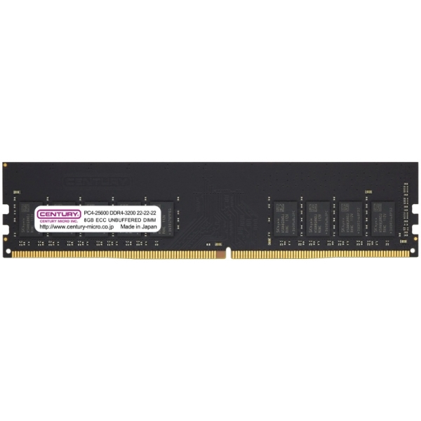 T[o[/[NXe[Vp PC4-25600/DDR4-3200 16GBLbg(8GB×2g) 288-pin Unbuffered DIMM ECCt 1Rank 1.2v { CB8GX2-D4UE3200H