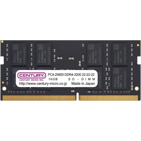 m[gPCp PC4-25600/DDR4-3200 32GB kit(16GB×2g) 260pin Unbuffered_Non-ECC_SO-DIMM 1.2v { 2rank CB16GX2-SOD4U3200