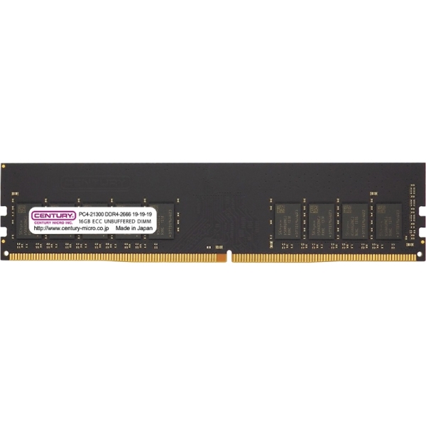 T[o[E[NXe[Vp PC4-21300/DDR4-2666 32GB kit(16GBx2) 288pin Unbuffered-ECC DIMM 1Rank 1.2v { CB16GX2-D4UE2666H