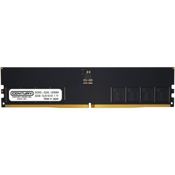 fXNgbvp PC5-41600/DDR5-5200 288pin Unbuffered_Non-ECC_DIMM 2Rank 1.1v 32GB { CB32G-D5U5200