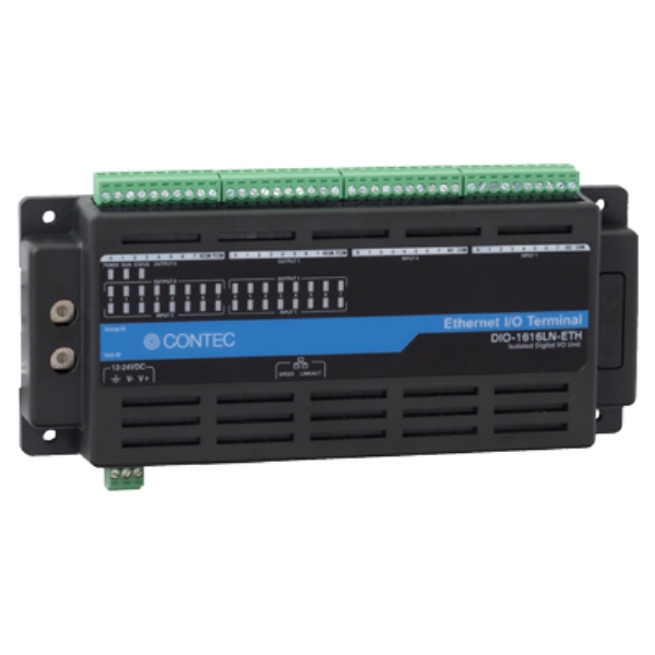 Ethernet NV[Y 32-ch ≏fW^o̓jbg DIO-1616LN-ETH