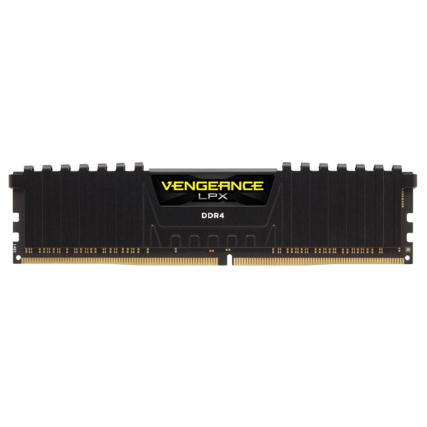 DDR4 3600MHz 8GBx1 DIMM Unbuffered 18-22-22-42 Vengeance LPX Black 1.35V for AMD Ryzen CMK8GX4M1Z3600C18