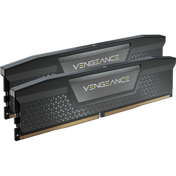 DDR5 5200MHz 64GB(32GBx2) UDIMM 40-40-40-77 VENGEANCE Black 1.25V CMK64GX5M2B5200C40