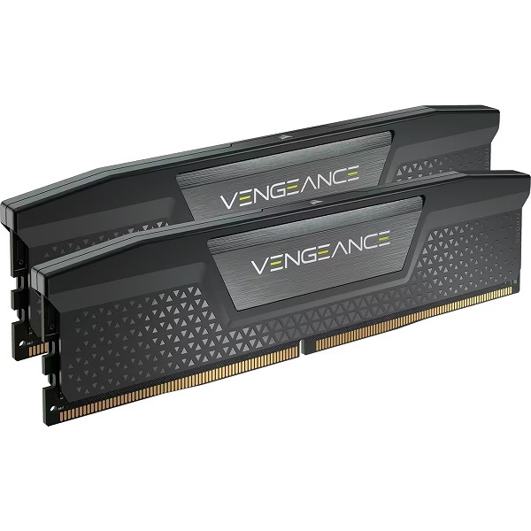 DDR5 6000MHz 32GB(16GBx2) UDIMM 36-38-38-76 VENGEANCE DDR5 Black Black PCB 1.25V CMK32GX5M2B6000C36