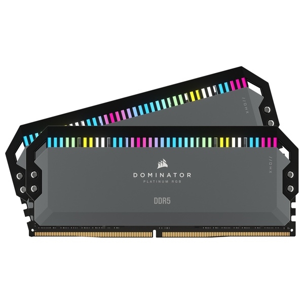 DDR5 5600MHz 32GBx2 UDIMM 40-40-40-77 AMD EXPO DOMINATOR PLATINUM RGB DDR5 RGB LED 1.25V CMT64GX5M2B5600Z40K