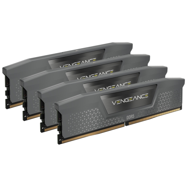 DDR5 5600MT/s 64GB(16GBx4) UDIMM 36-36-36-76 XMP 3.0 VENGEANCE DDR5 Grey 1.25V for AMD CMK64GX5M4B5600Z36