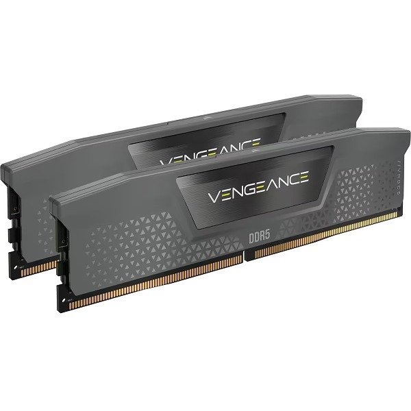 DDR5 6000MT/s 64GB(32GBx2) UDIMM 40-40-40-77 OC PMIC XMP 3.0 VENGEANCE DDR5 Black 1.35V CMK64GX5M2B6000Z40