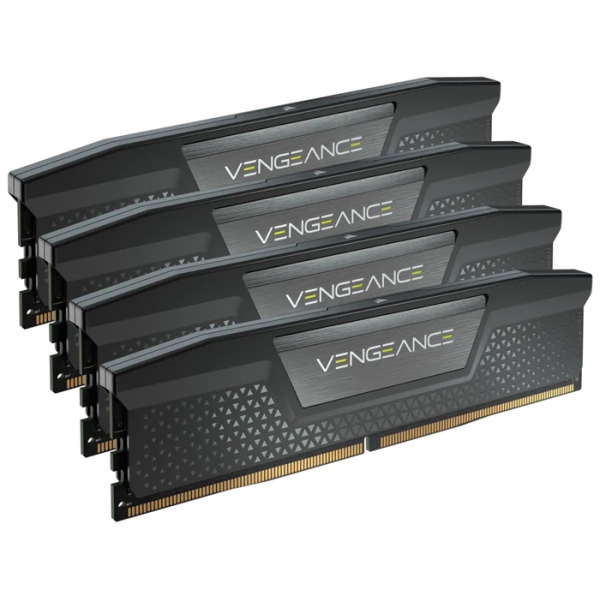 DDR5 5600MT/s 64GB(16GBx4) UDIMM 36-36-36-76 Std PMIC XMP 3.0 VENGEANCE DDR5 Black 1.25V CMK64GX5M4B5600C36