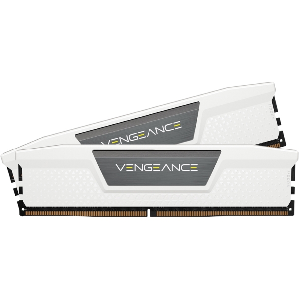 DDR5 6000MT/s 32GB(16GBx2) UDIMM 36-44-44-96 XMP 3.0 VENGEANCE DDR5 White PCB 1.4V CMK32GX5M2E6000C36W